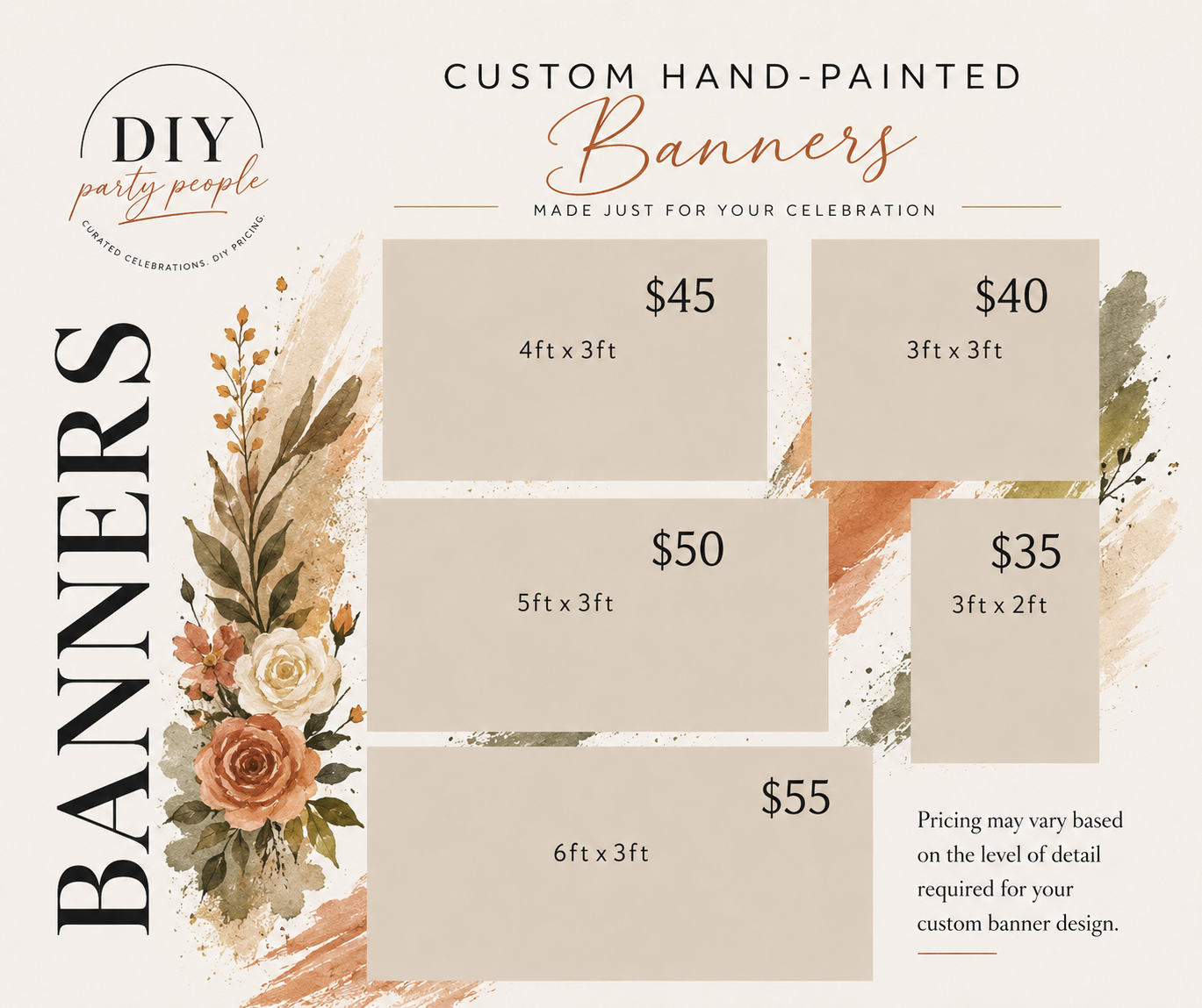 Custom Handpainted Banners