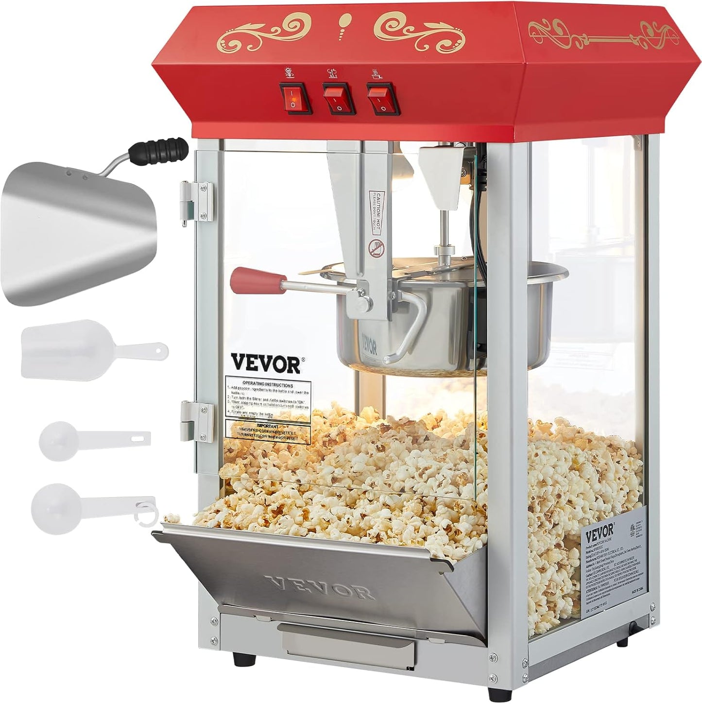 Popcorn Machine, 8 Oz Kettle Rental