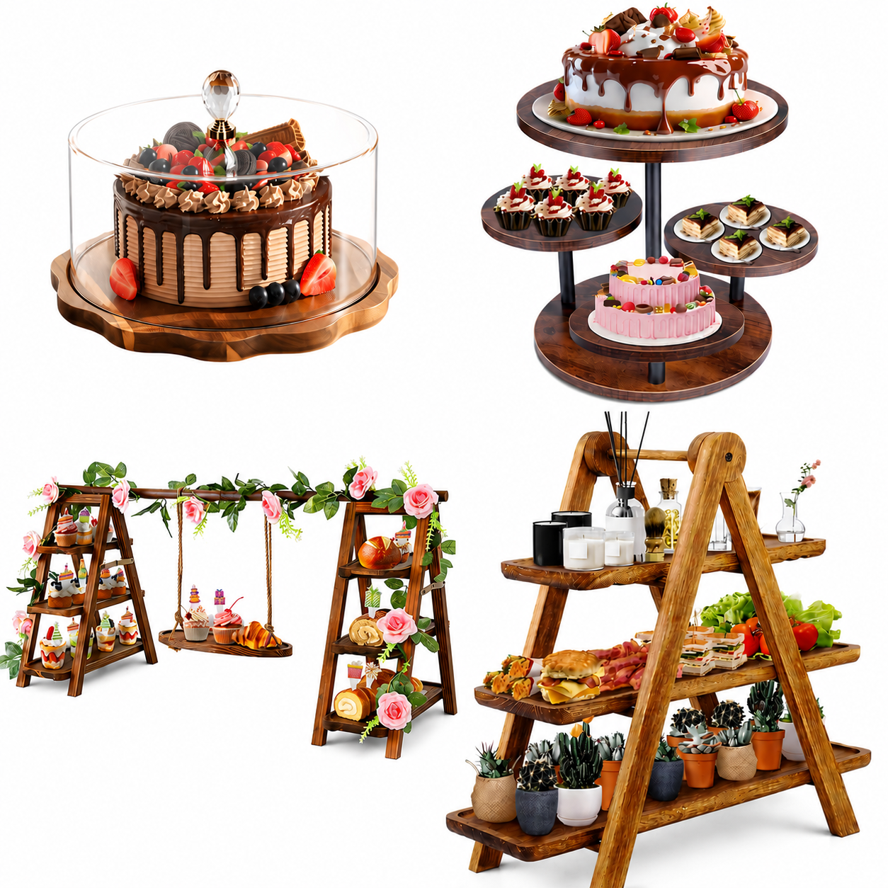 Wooden Food Displays
