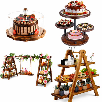 Wooden Food Displays