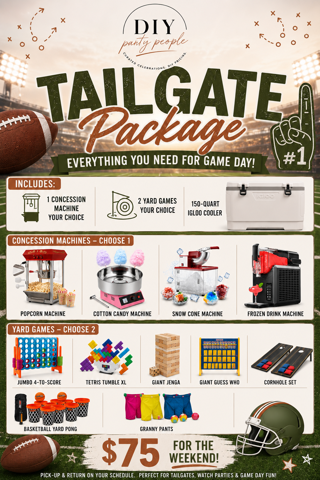 Tailgate Package