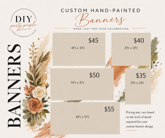 Custom Handpainted Banners