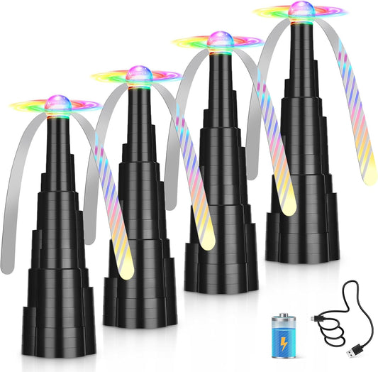 4-Pack Rechargeable Fly Fans Rental