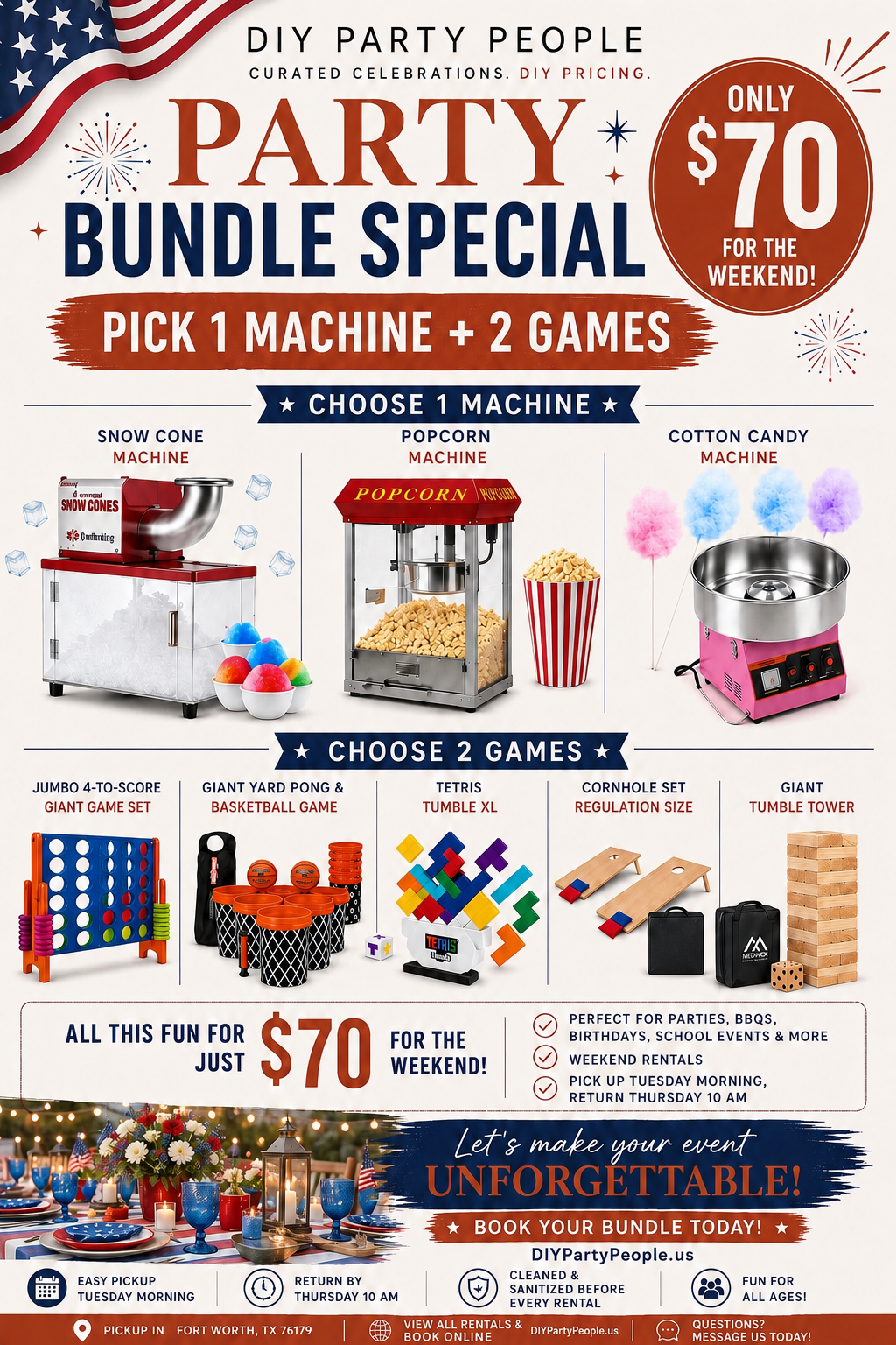 Party Bundle Package